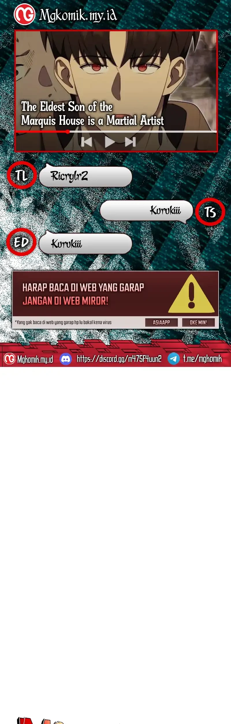 Komik The Eldest Son of the Marquis House is a Martial Artist Chapter 14 gambar nomor 1