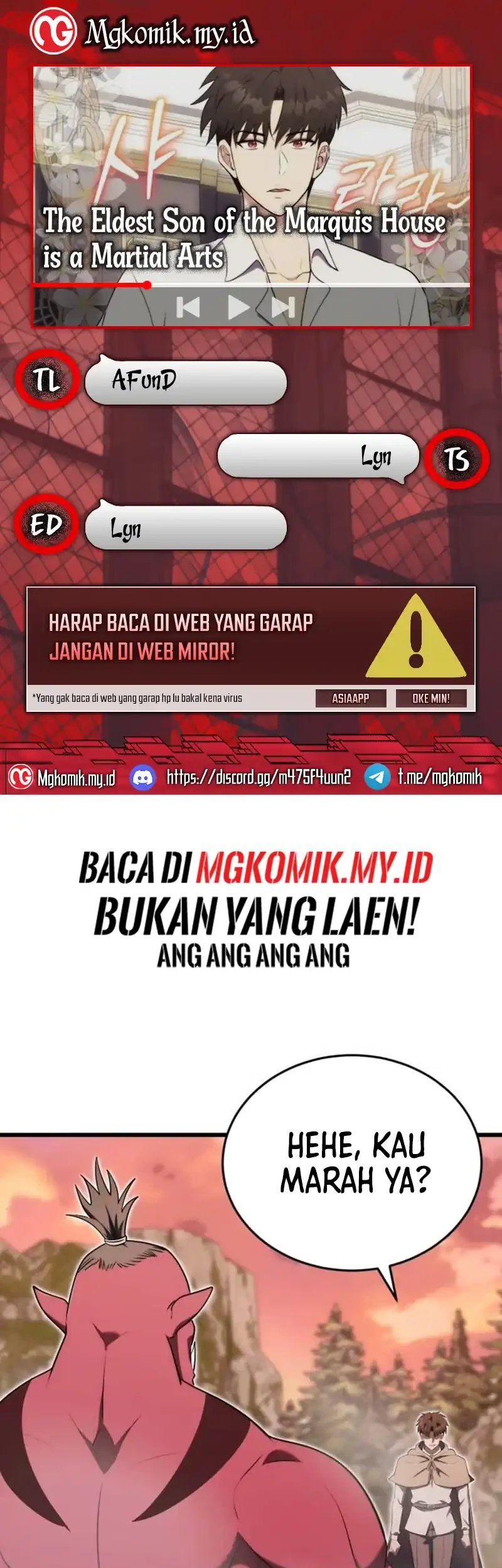 Komik The Eldest Son of the Marquis House is a Martial Artist Chapter 17 gambar nomor 1