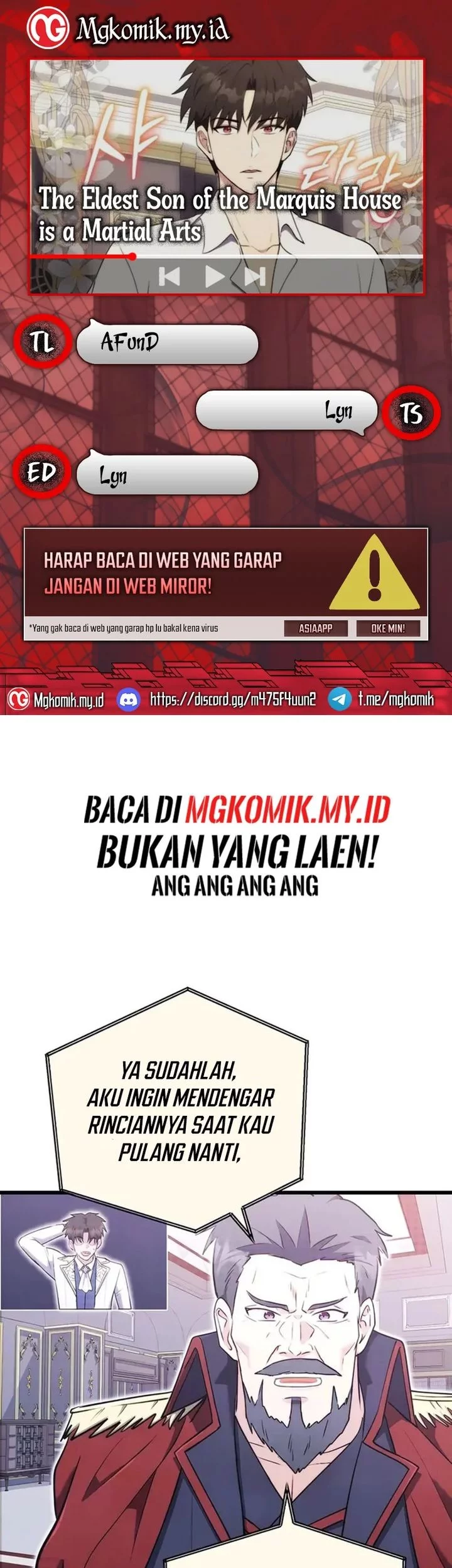 Komik The Eldest Son of the Marquis House is a Martial Artist Chapter 19 gambar nomor 1