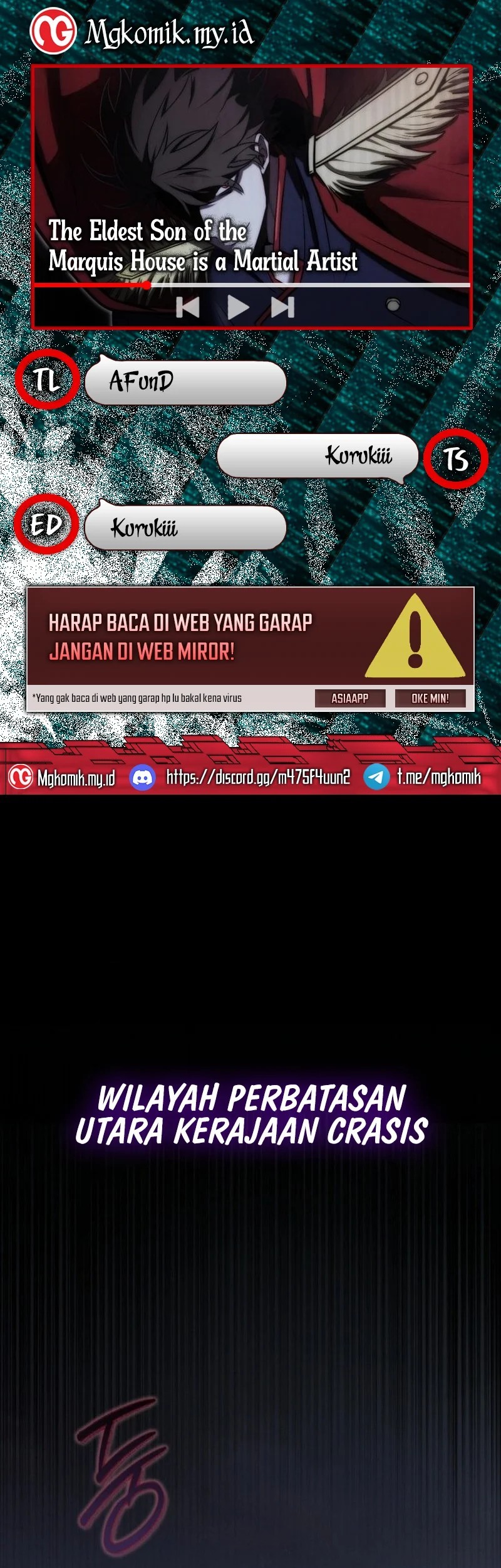 Komik The Eldest Son of the Marquis House is a Martial Artist Chapter 1 gambar nomor 1