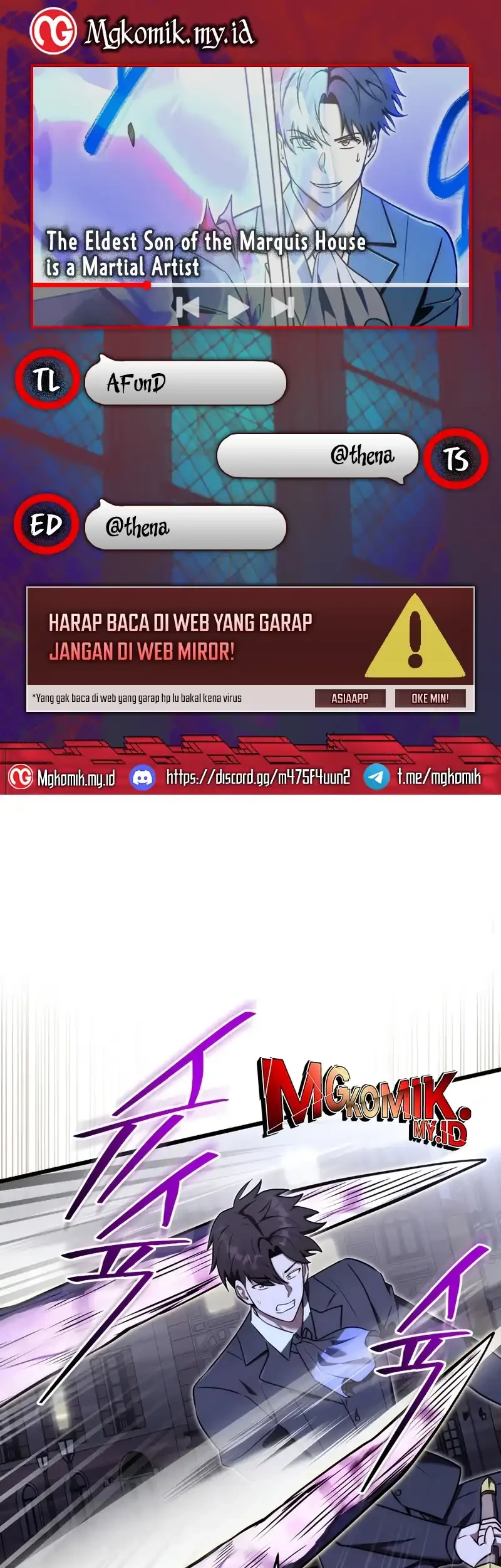 Komik The Eldest Son of the Marquis House is a Martial Artist Chapter 25 gambar nomor 1