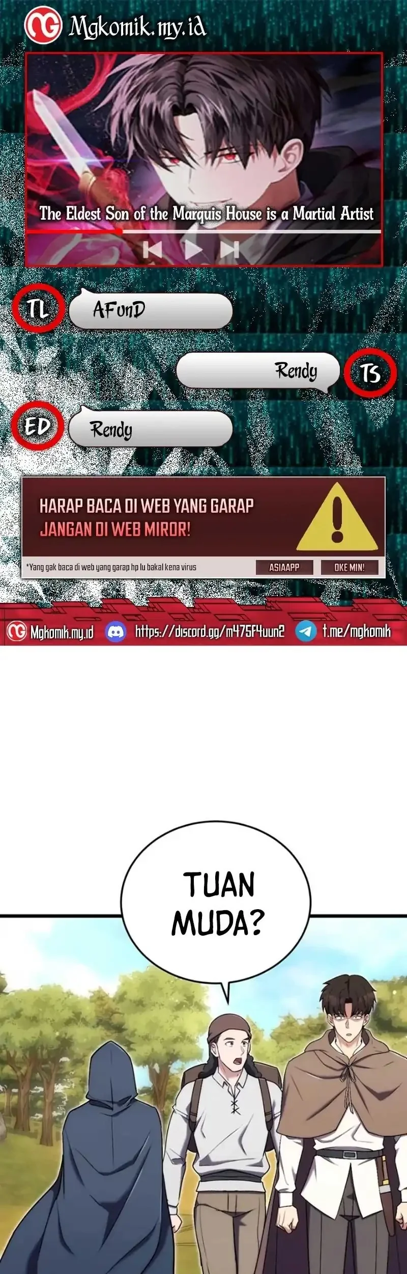 Komik The Eldest Son of the Marquis House is a Martial Artist Chapter 20 gambar nomor 1