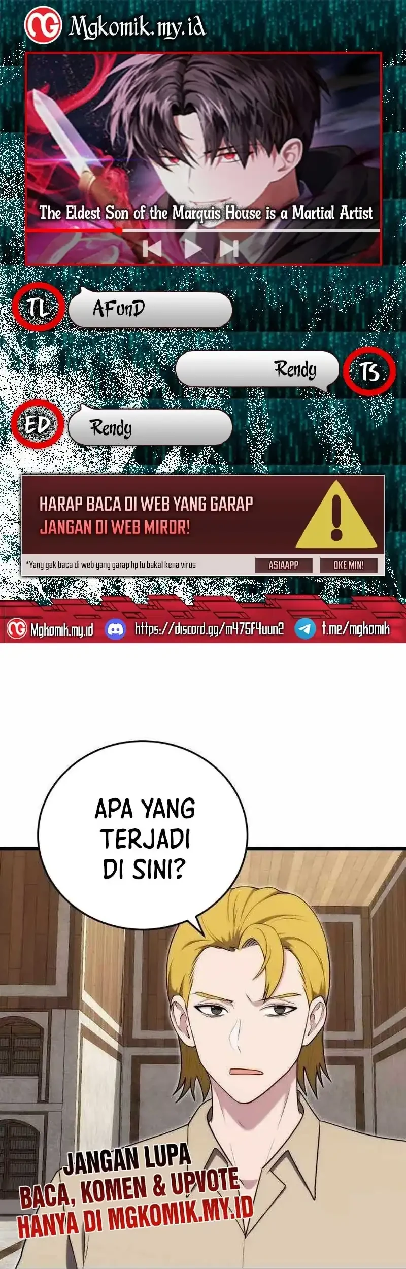 Komik The Eldest Son of the Marquis House is a Martial Artist Chapter 22 gambar nomor 1