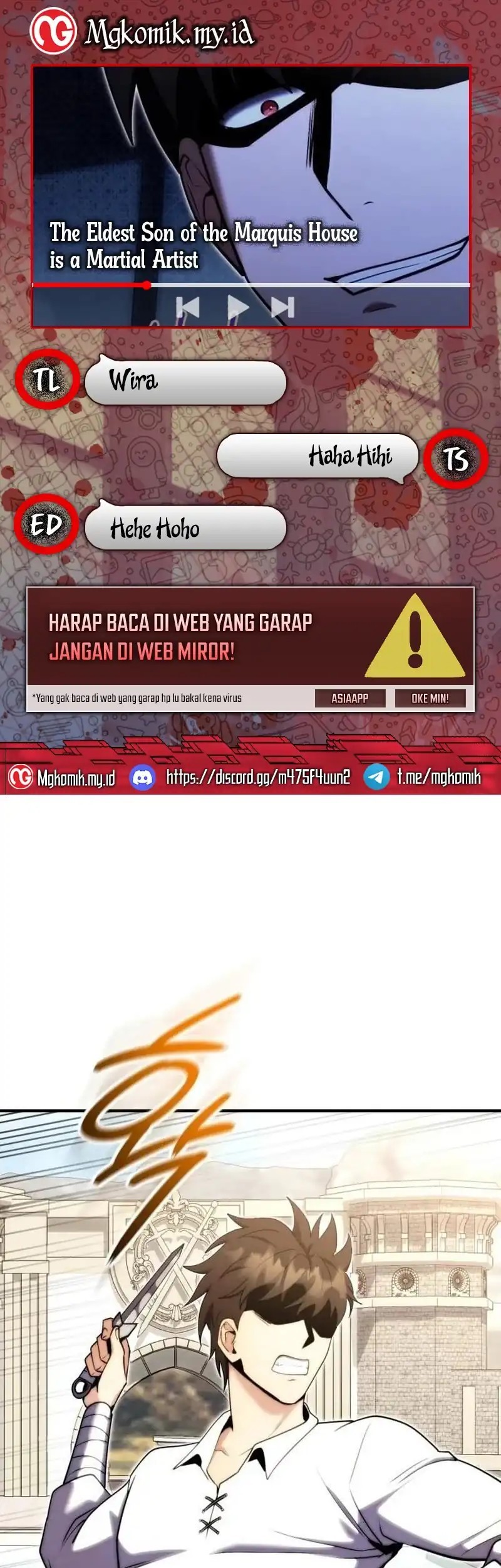 Komik The Eldest Son of the Marquis House is a Martial Artist Chapter 4 gambar nomor 1