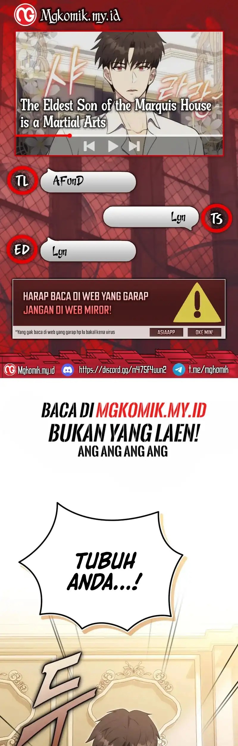 Komik The Eldest Son of the Marquis House is a Martial Artist Chapter 6 gambar nomor 1