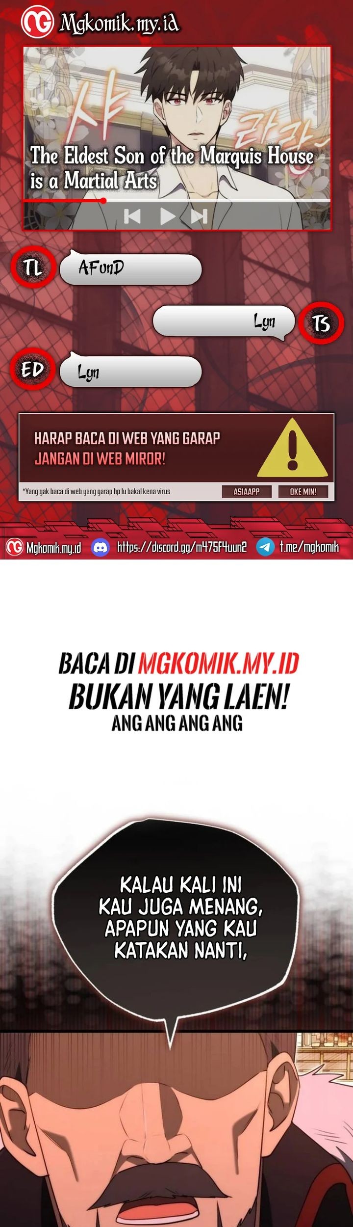 Komik The Eldest Son of the Marquis House is a Martial Artist Chapter 9 gambar nomor 1