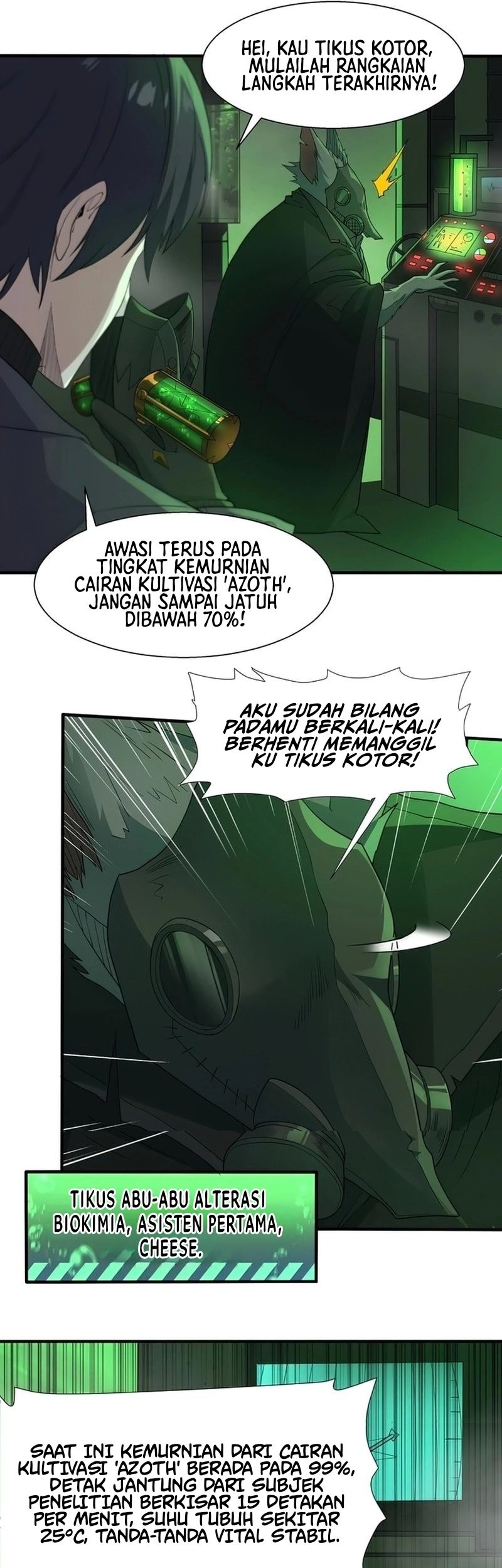 The Evil Alchemist Can’t Handle His Own Experiment Chapter 1 Gambar 10