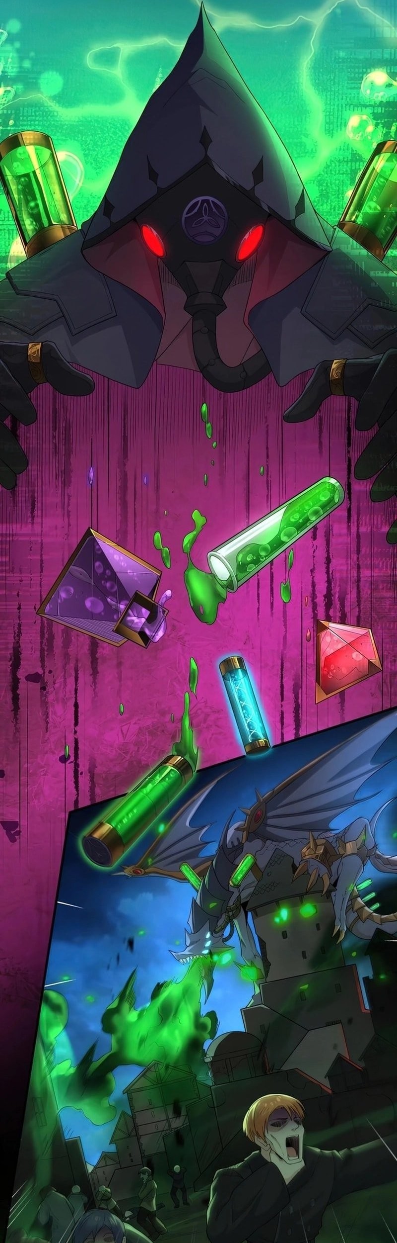 The Evil Alchemist Can’t Handle His Own Experiment Chapter 1 Gambar 4