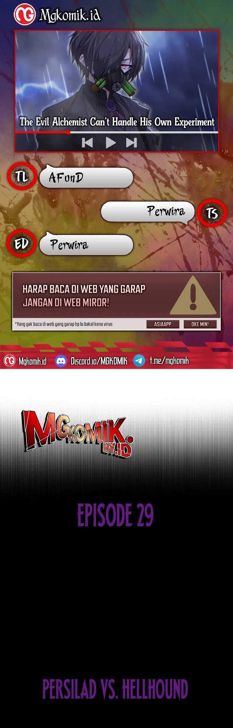 Komik The Evil Alchemist Can’t Handle His Own Experiment Chapter 29 gambar nomor 1