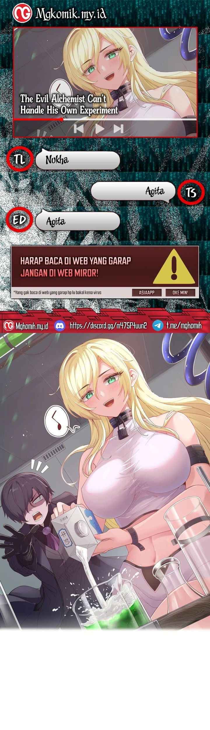 Komik The Evil Alchemist Can’t Handle His Own Experiment Chapter 2 gambar nomor 1
