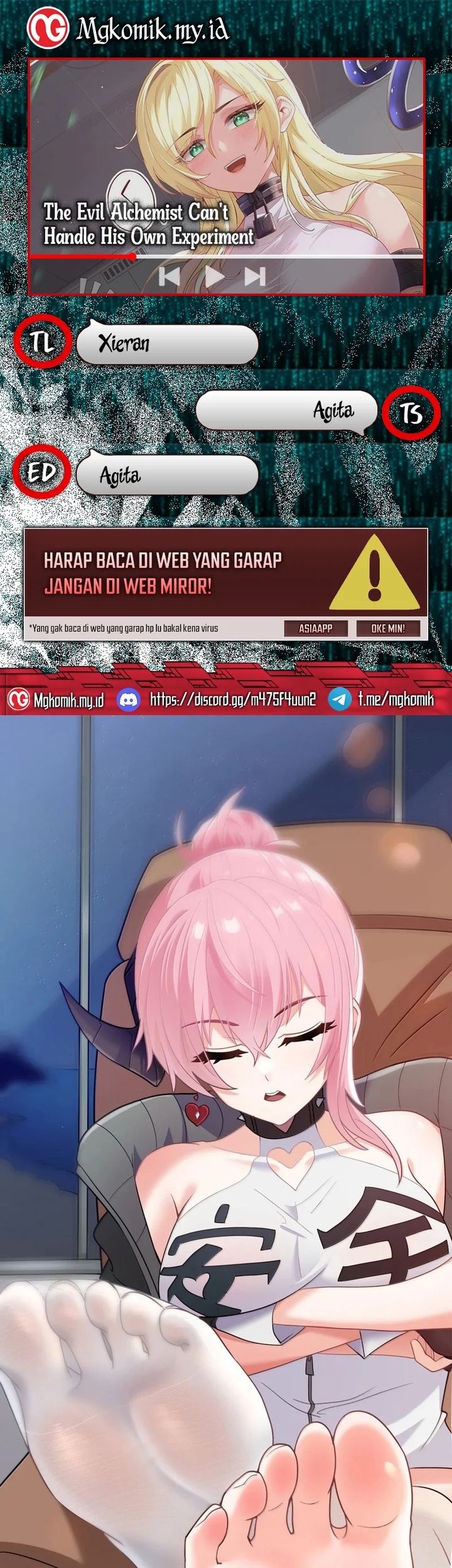 Komik The Evil Alchemist Can’t Handle His Own Experiment Chapter 38 gambar nomor 1