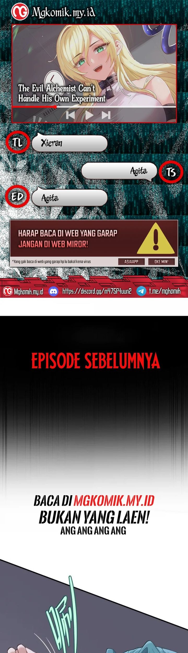 Komik The Evil Alchemist Can’t Handle His Own Experiment Chapter 39 gambar nomor 1