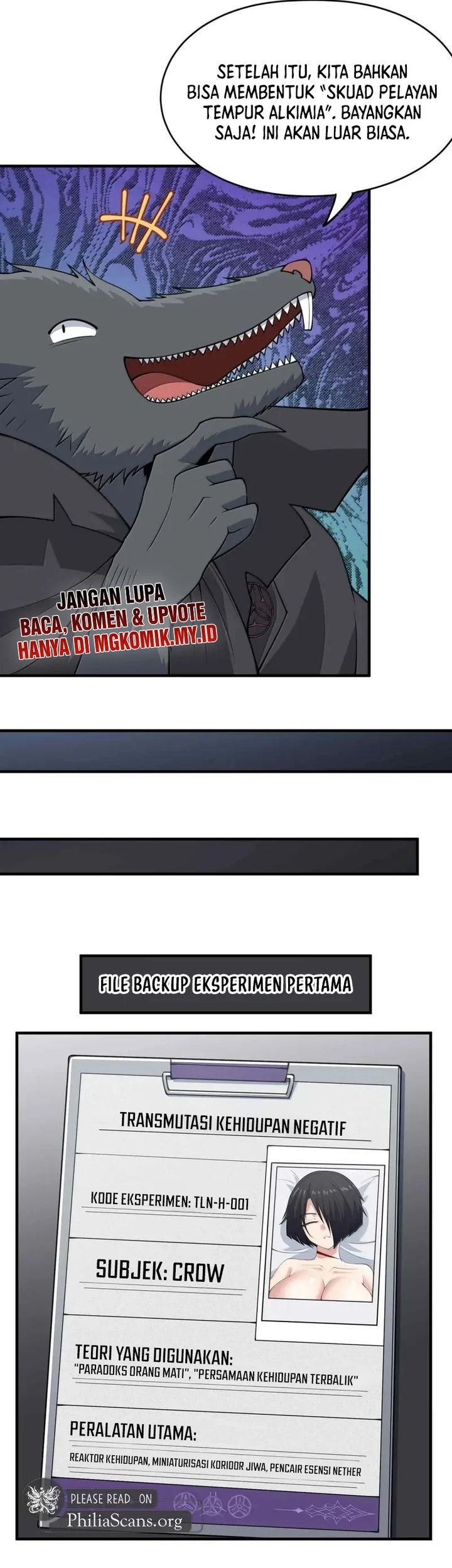 The Evil Alchemist Can’t Handle His Own Experiment Chapter 43 Gambar 14