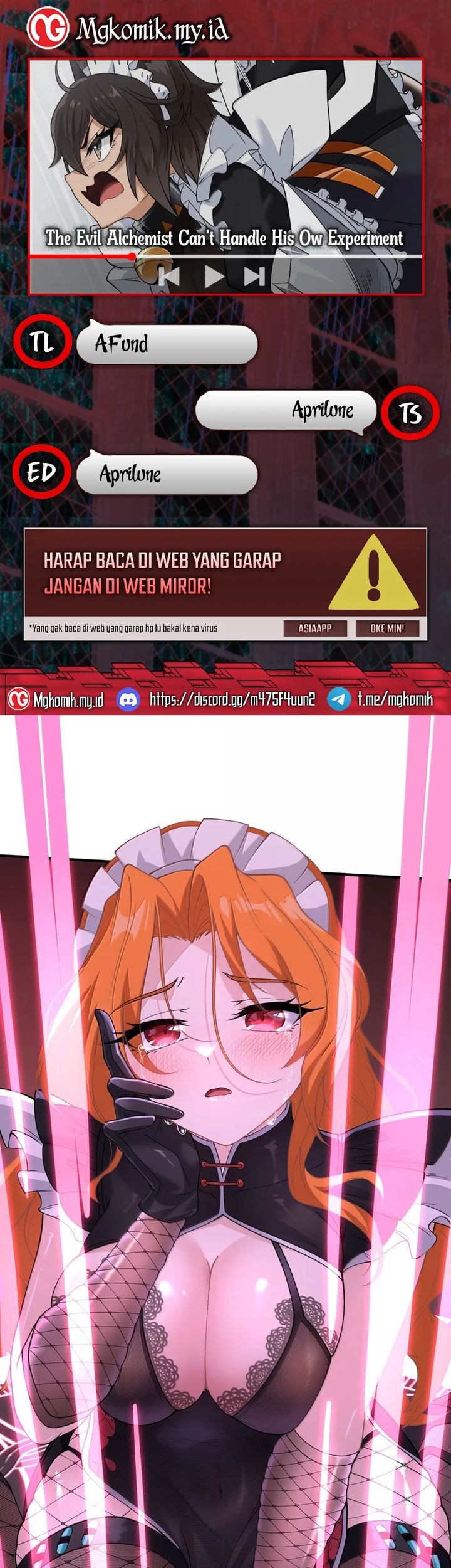 Komik The Evil Alchemist Can’t Handle His Own Experiment Chapter 50 gambar nomor 1