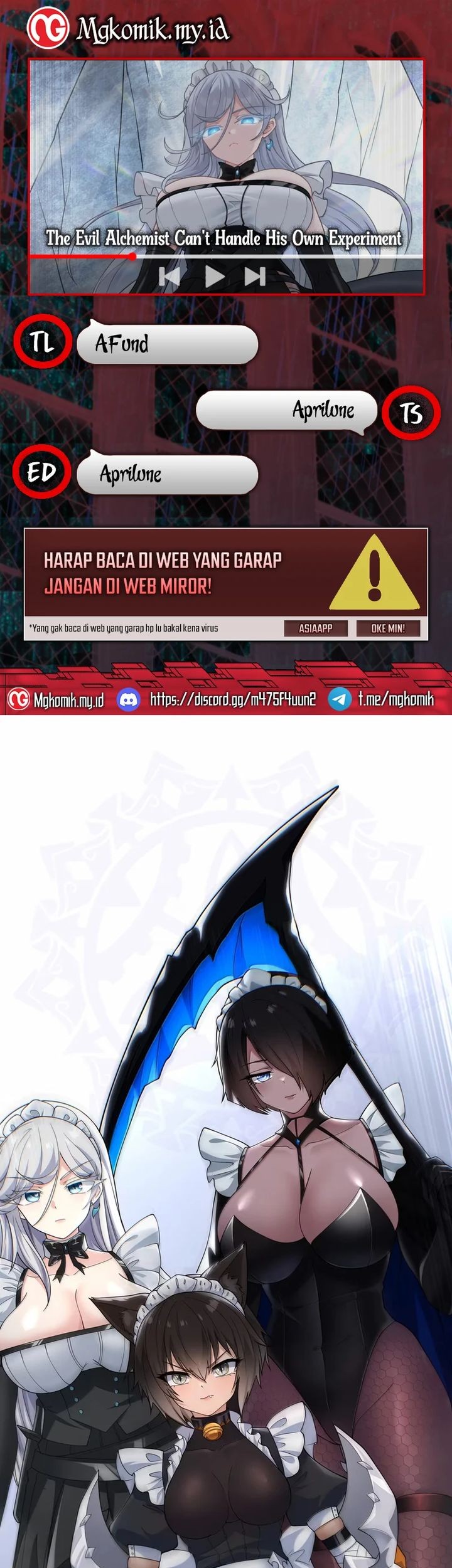 Komik The Evil Alchemist Can’t Handle His Own Experiment Chapter 51 gambar nomor 1