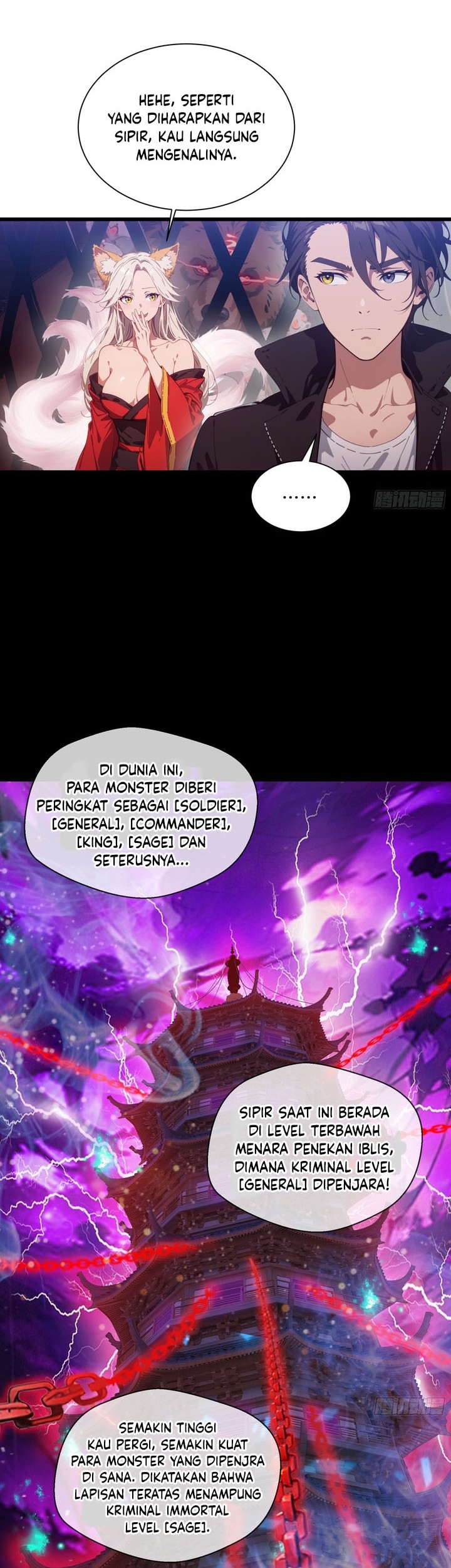 The Evil God Descends, I Own Great Hell Chapter 3 Gambar 32