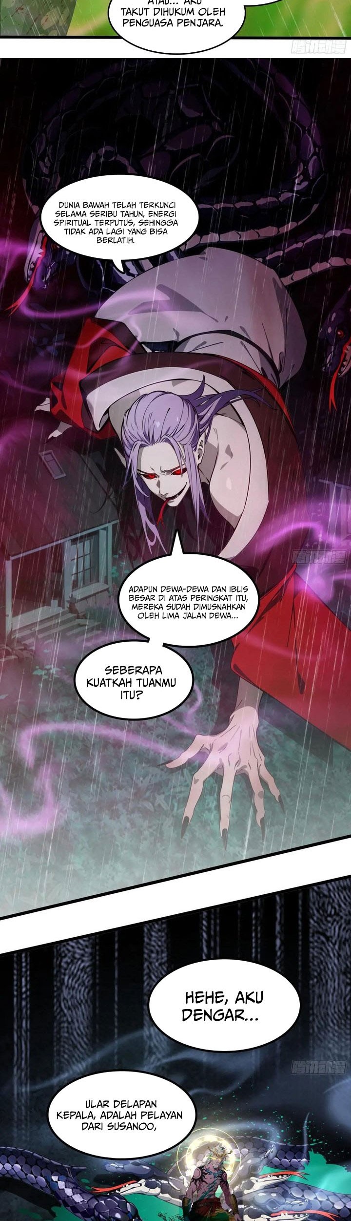 The Evil God Descends, I Own Great Hell Chapter 47 Gambar 12
