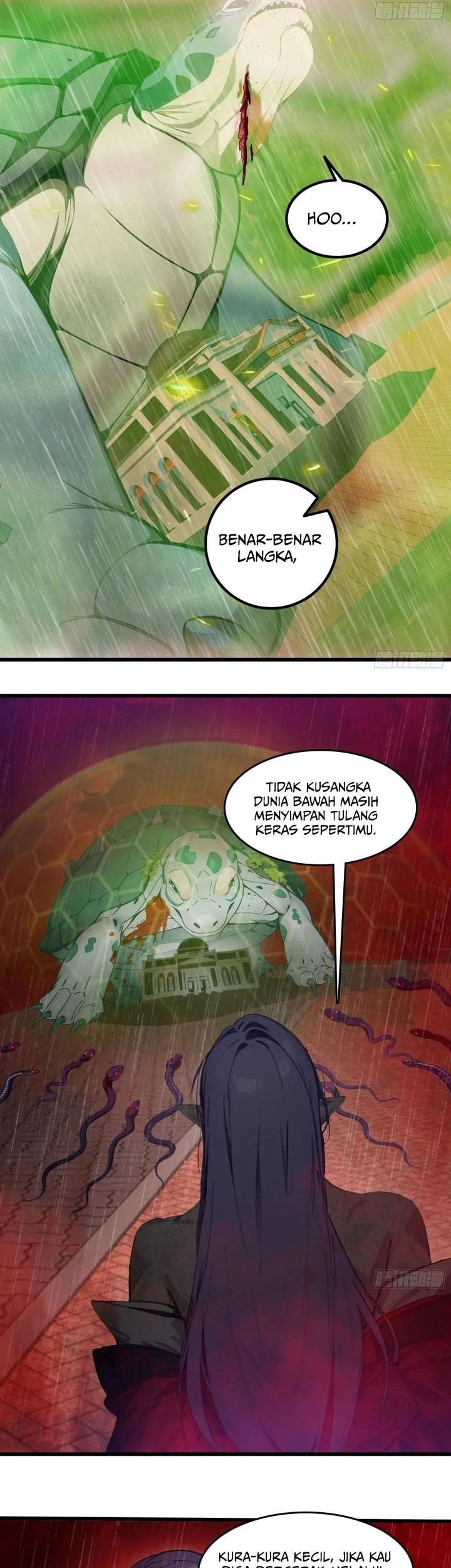 The Evil God Descends, I Own Great Hell Chapter 47 Gambar 10