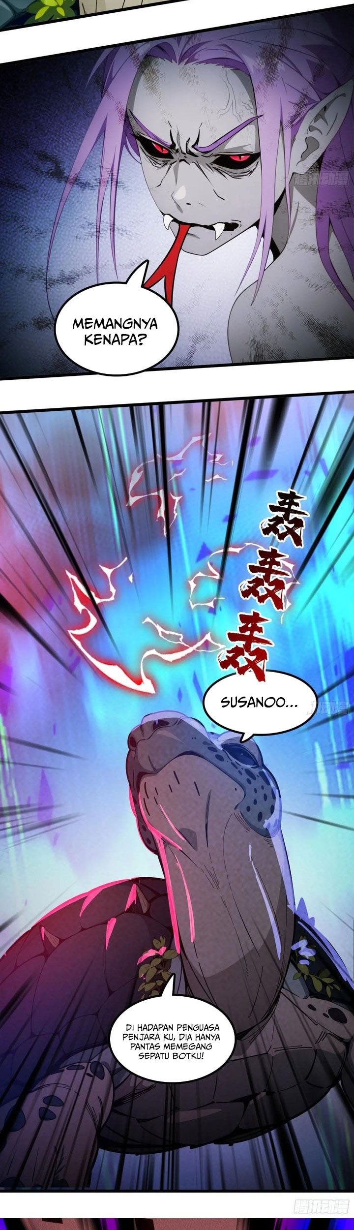 The Evil God Descends, I Own Great Hell Chapter 47 Gambar 14