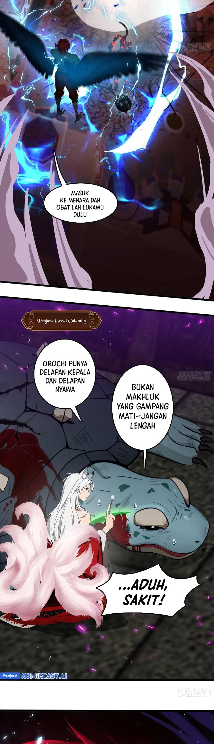 The Evil God Descends, I Own Great Hell Chapter 48 Gambar 30