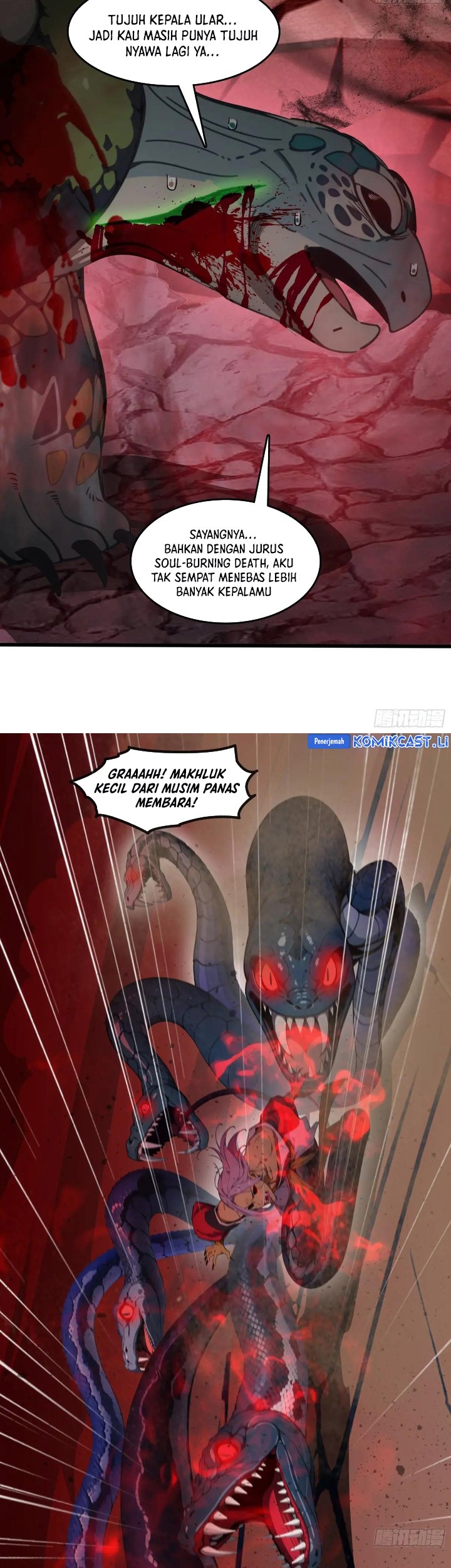 The Evil God Descends, I Own Great Hell Chapter 48 Gambar 8