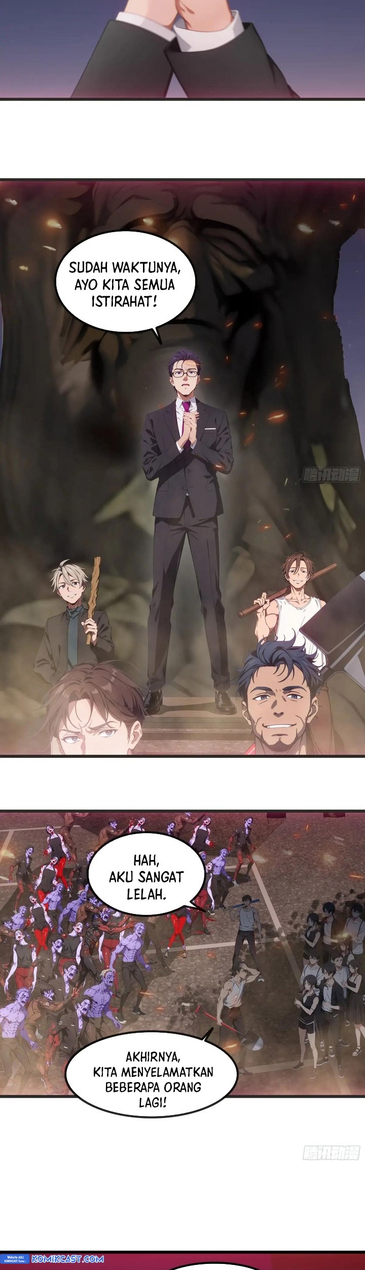 The Evil God Descends, I Own Great Hell Chapter 41 Gambar 18