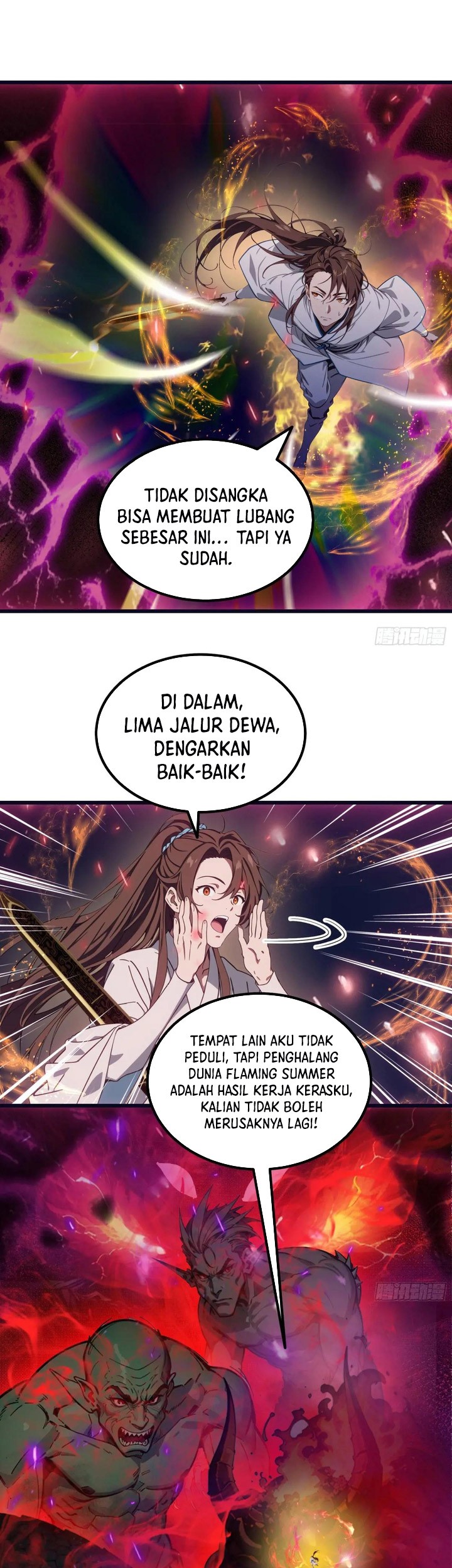 The Evil God Descends, I Own Great Hell Chapter 55 Gambar 10