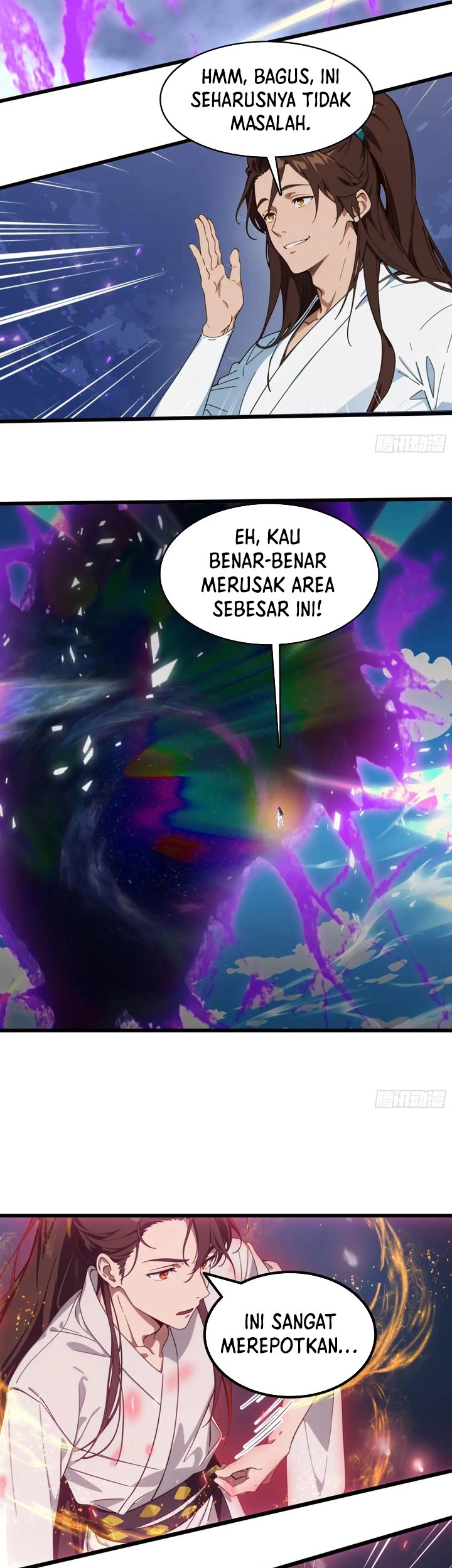 The Evil God Descends, I Own Great Hell Chapter 55 Gambar 14