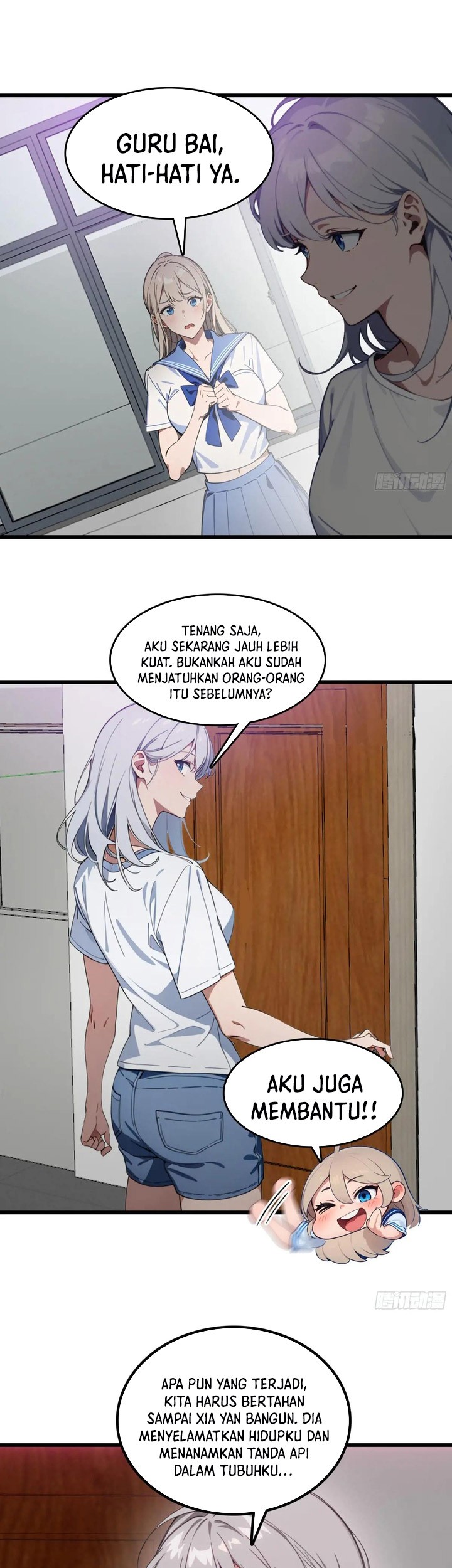 The Evil God Descends, I Own Great Hell Chapter 57 Gambar 18