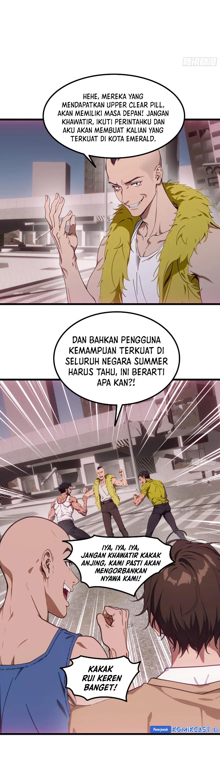 The Evil God Descends, I Own Great Hell Chapter 57 Gambar 6