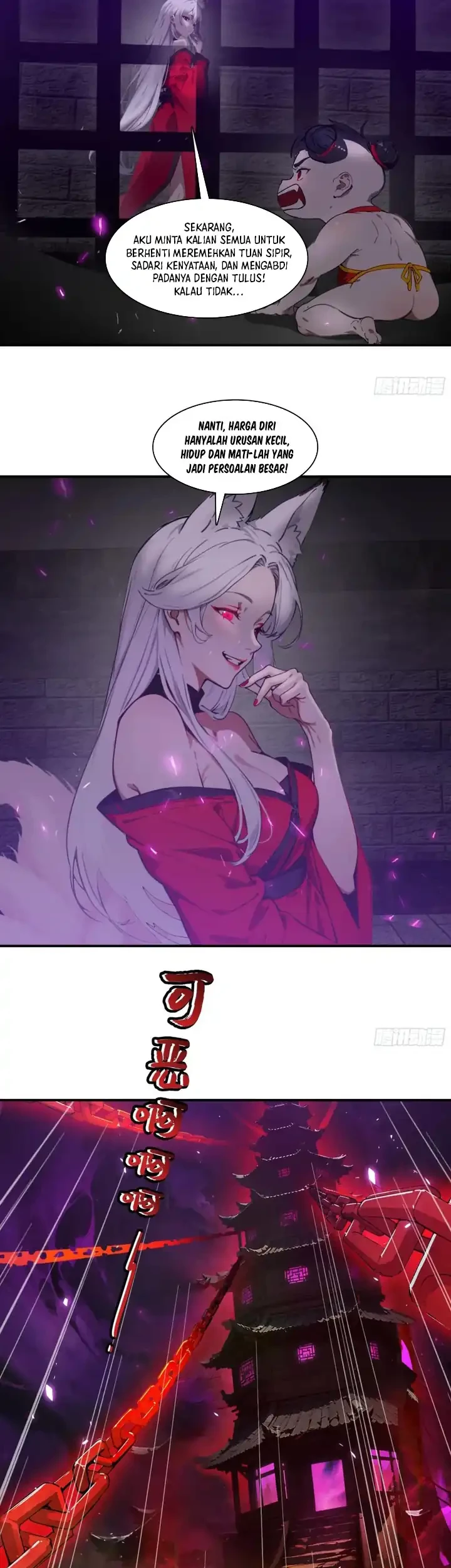 The Evil God Descends, I Own Great Hell Chapter 64 Gambar 28