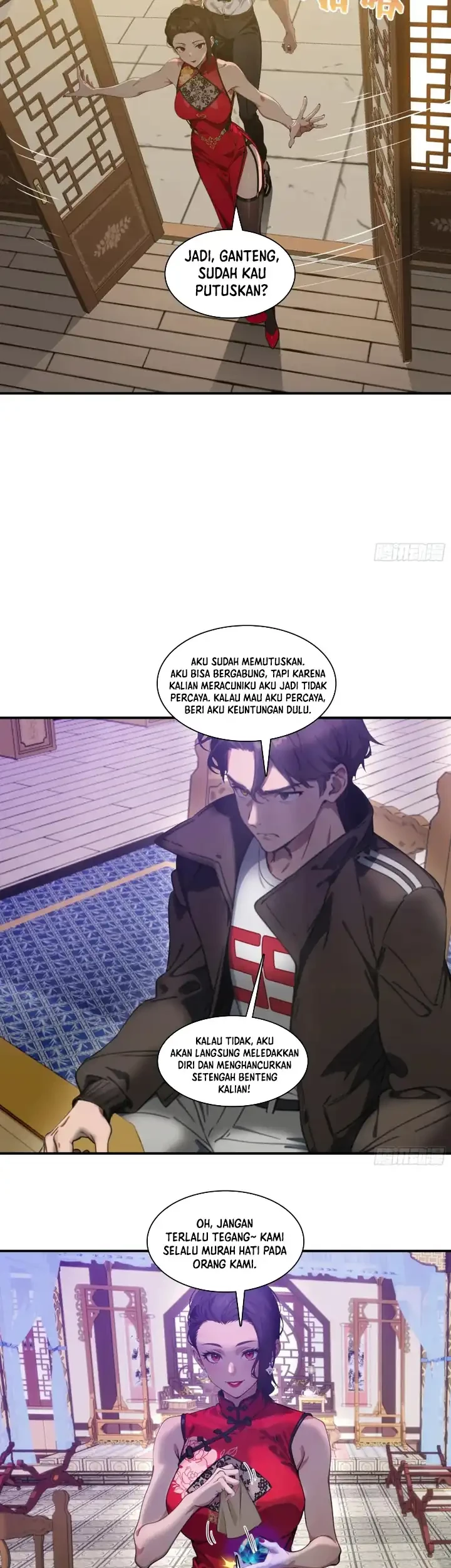 The Evil God Descends, I Own Great Hell Chapter 65 Gambar 22