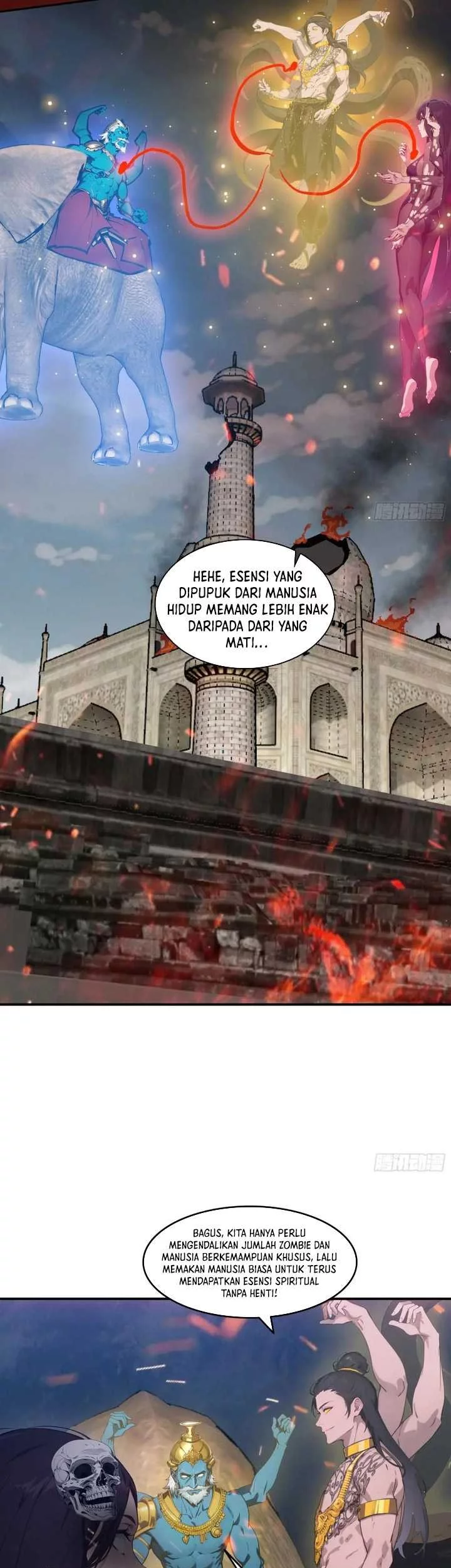 The Evil God Descends, I Own Great Hell Chapter 69 Gambar 20