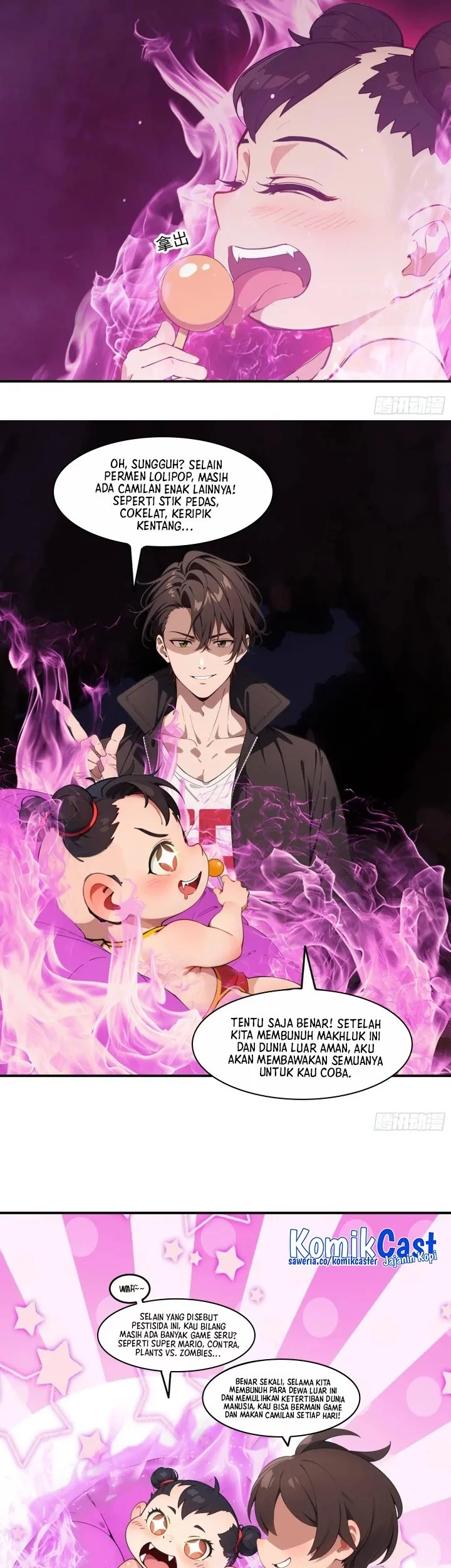 The Evil God Descends, I Own Great Hell Chapter 75 Gambar 17