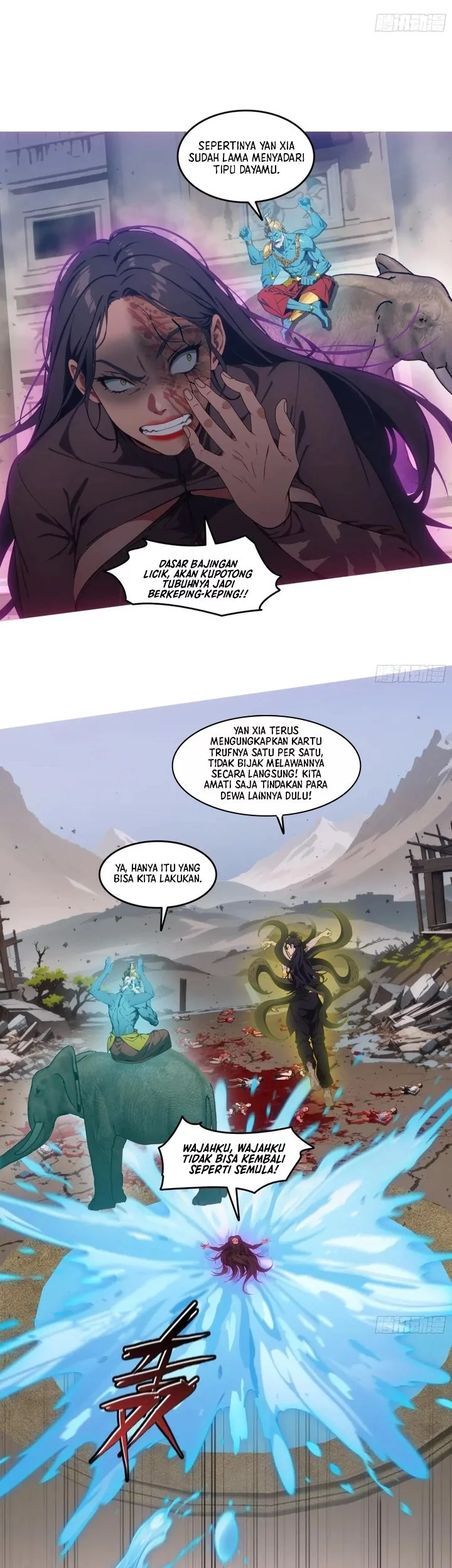 The Evil God Descends, I Own Great Hell Chapter 76 Gambar 11