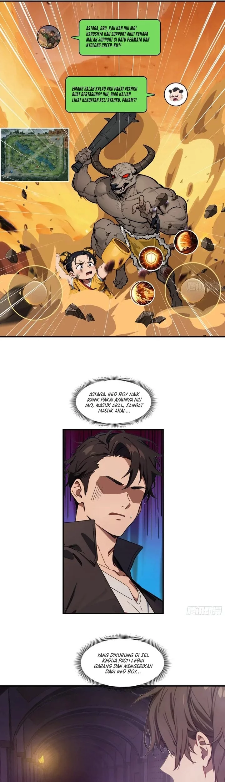 The Evil God Descends, I Own Great Hell Chapter 79 Gambar 17