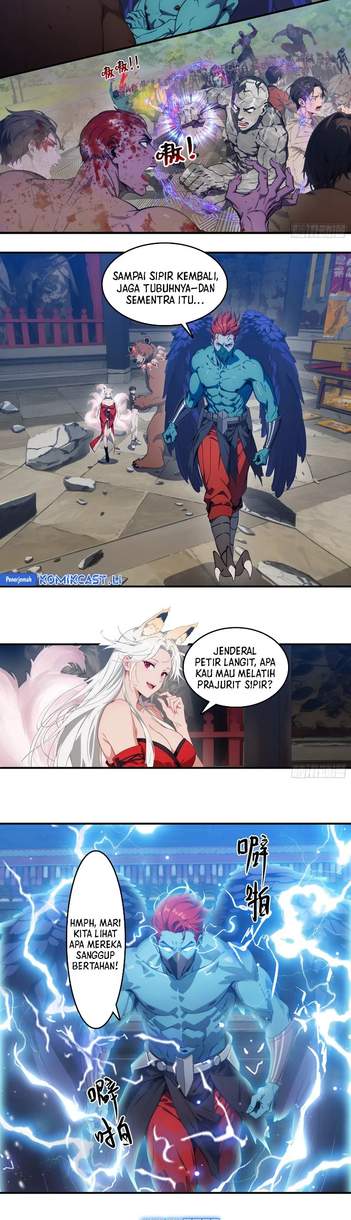 The Evil God Descends, I Own Great Hell Chapter 84 Gambar 23