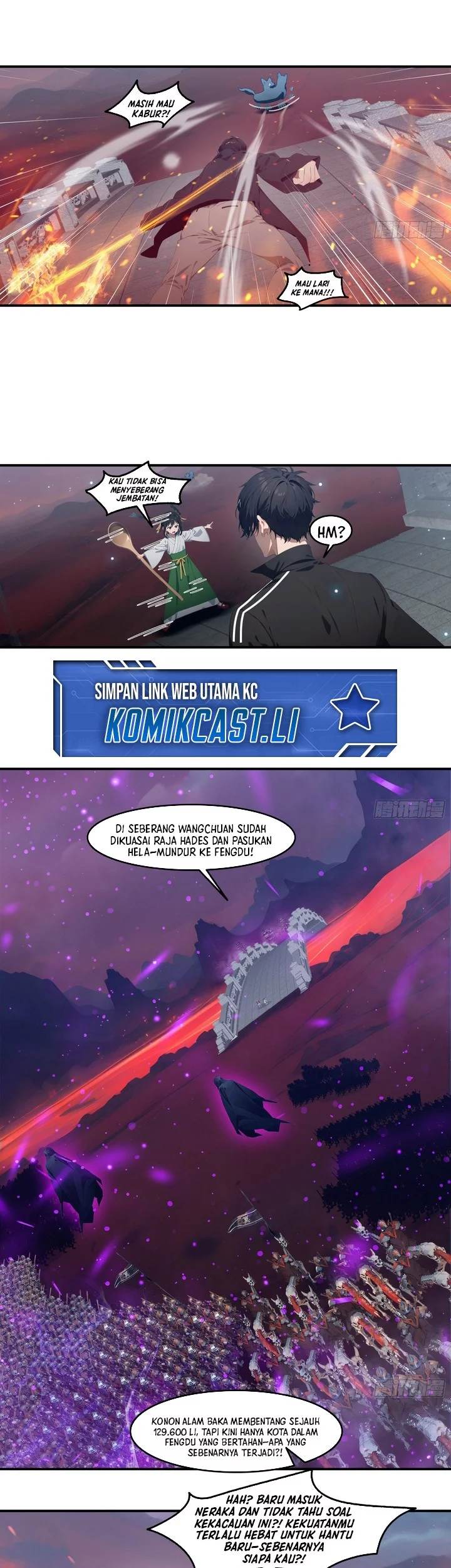 The Evil God Descends, I Own Great Hell Chapter 88 Gambar 19