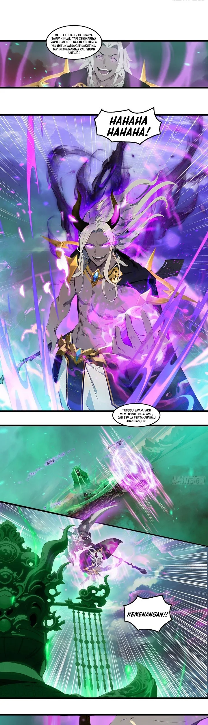 The Evil God Descends, I Own Great Hell Chapter 89 Gambar 3