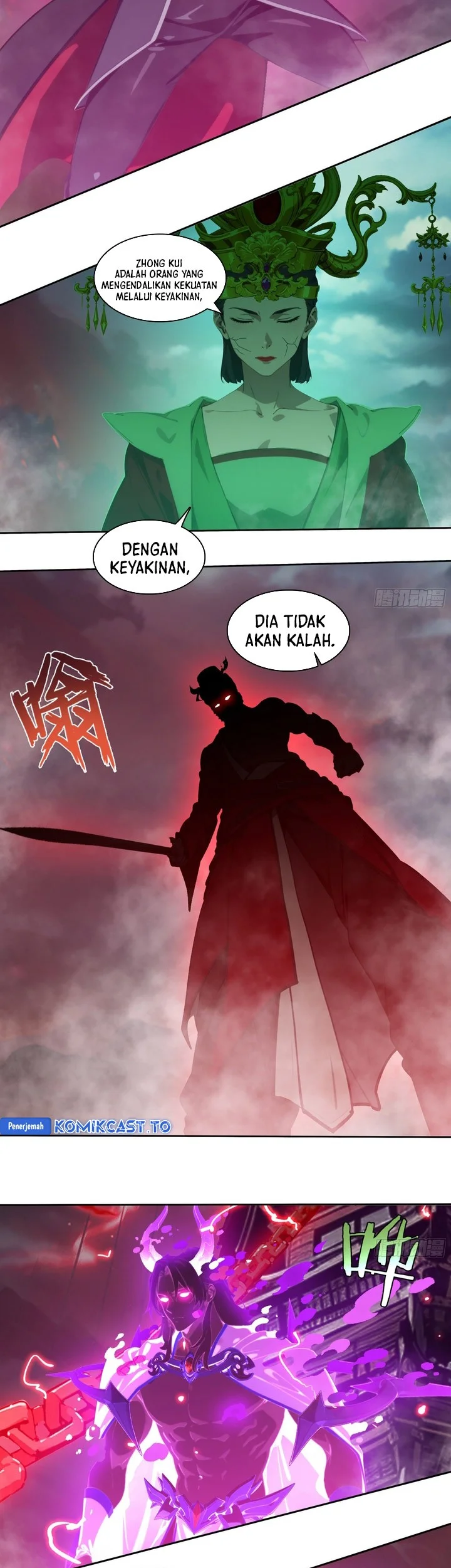 The Evil God Descends, I Own Great Hell Chapter 94 Gambar 3