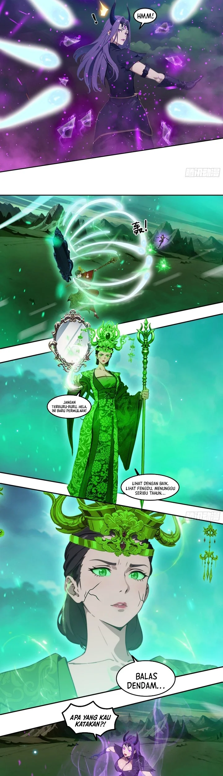 The Evil God Descends, I Own Great Hell Chapter 94 Gambar 9