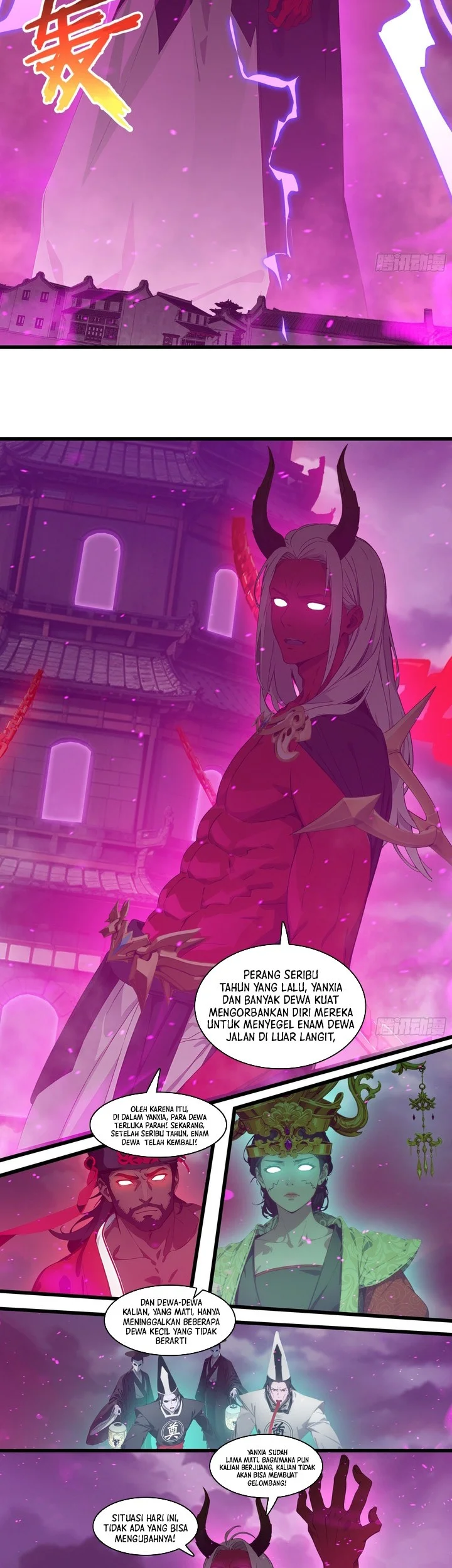 The Evil God Descends, I Own Great Hell Chapter 94 Gambar 15