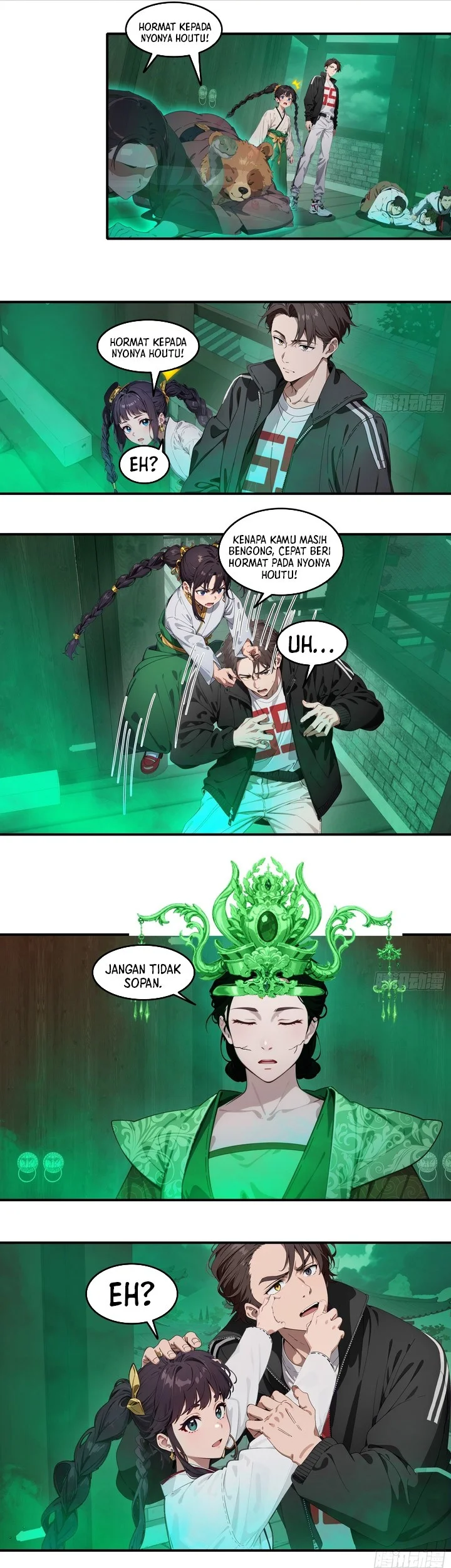 The Evil God Descends, I Own Great Hell Chapter 90 Gambar 7