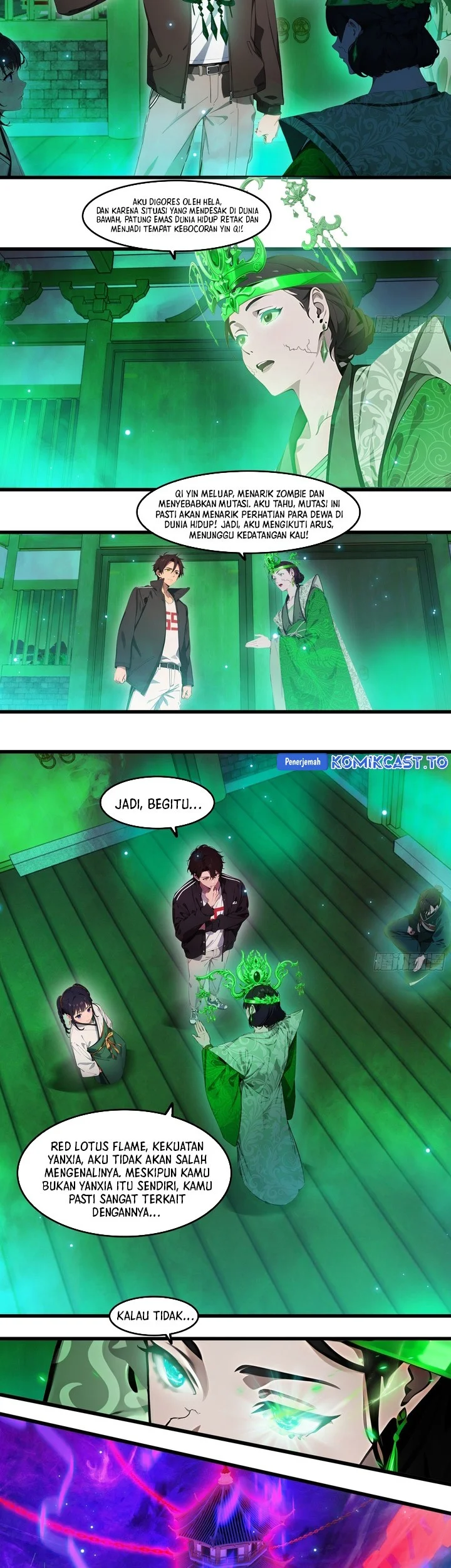 The Evil God Descends, I Own Great Hell Chapter 90 Gambar 11