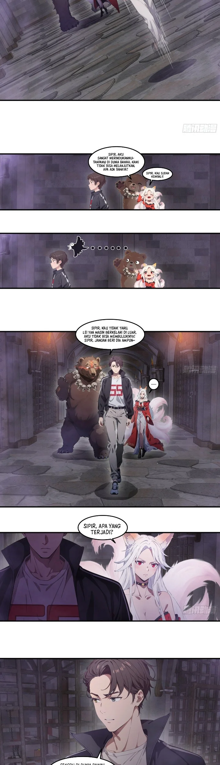 The Evil God Descends, I Own Great Hell Chapter 90 Gambar 17