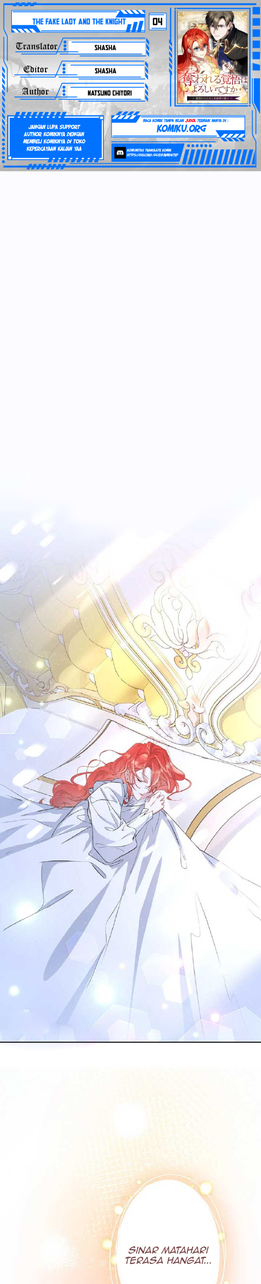 Komik The Fake Lady and the Knight Chapter 4 gambar nomor 1