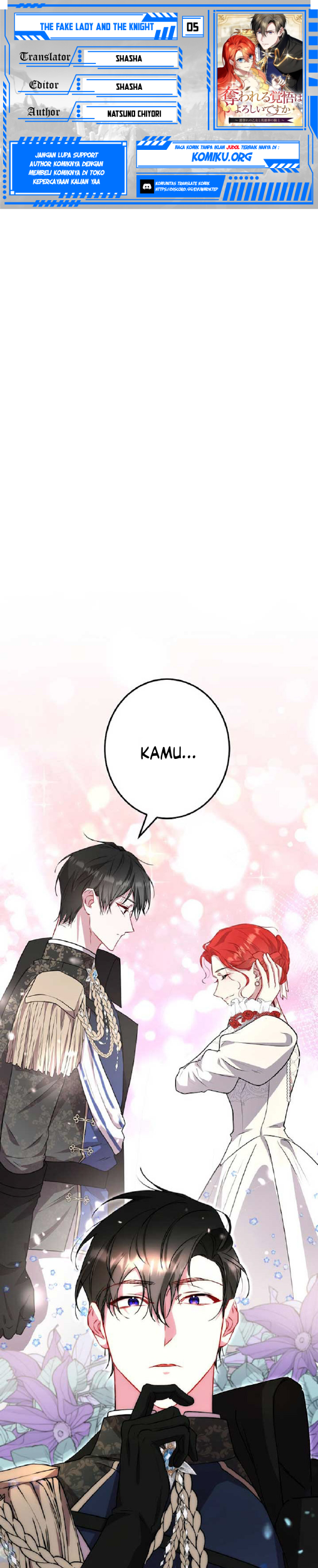 Komik The Fake Lady and the Knight Chapter 5 gambar nomor 1
