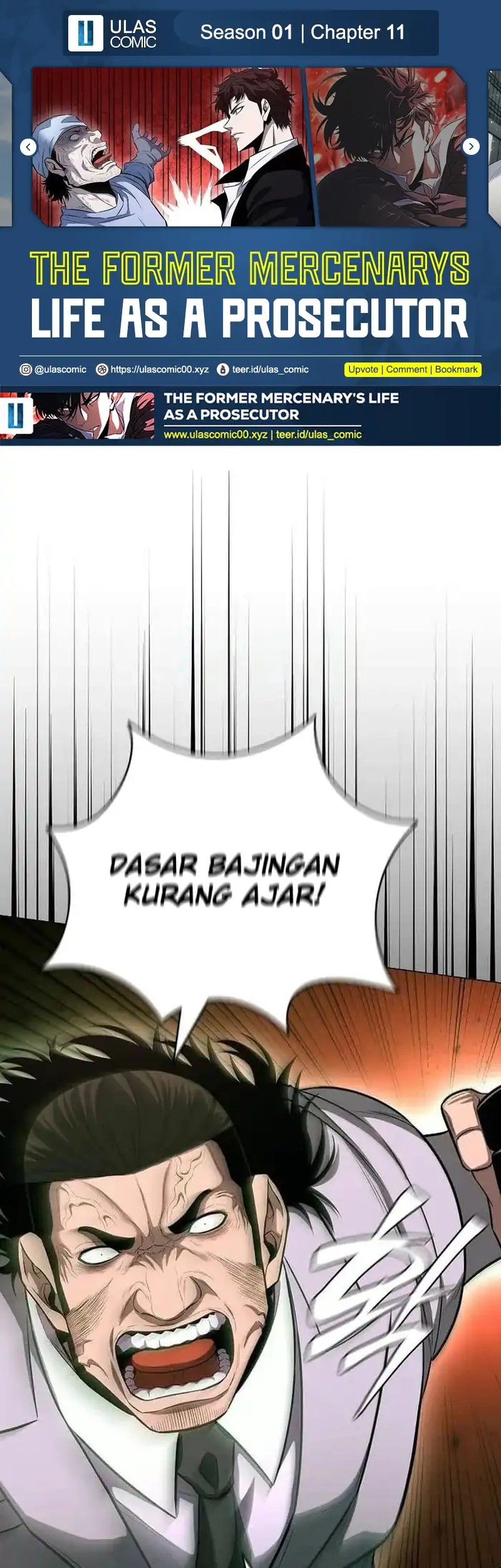 Komik The Former Mercenary’s Life as a Prosecutor Chapter 11 gambar nomor 1