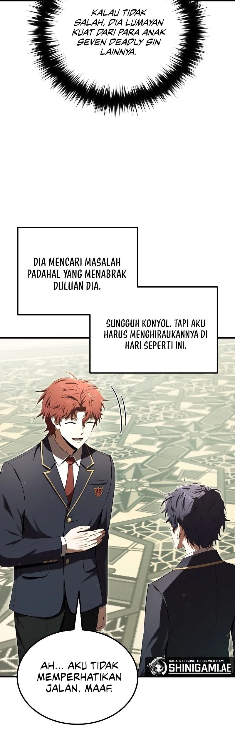 Manhwa The Fox-Eyed Villain Of The Demon Academy Chapter 18 gambar nomor 2