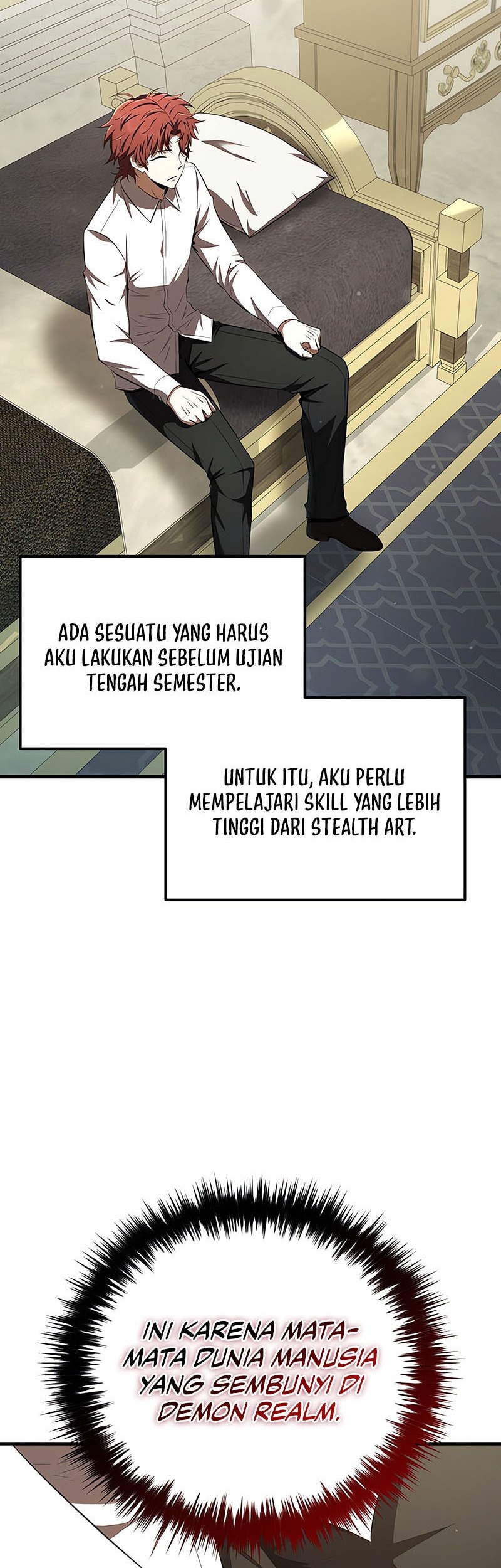 The Fox-Eyed Villain Of The Demon Academy Chapter 28 Gambar 55